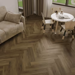 Кварцвиниловая плитка Norland клеевая Parquet S LVT Polar 1056-11 венгерская елка 590×118×2,5