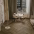 Кварцвиниловая плитка Norland клеевая Parquet S LVT Polar 1056-11 венгерская елка 590×118×2,5 фото в интерьере