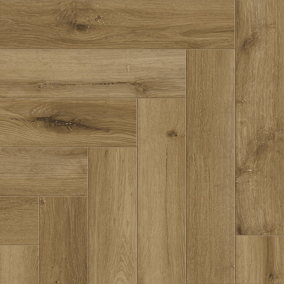 Кварцвиниловый SPC ламинат Norland Parquet S Opal 1055-12 венгерская елка 600×125×4