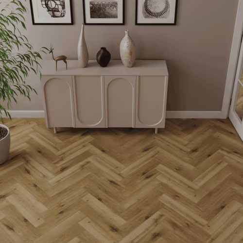 Кварцвиниловый SPC ламинат Norland Parquet S Opal 1055-12 венгерская елка 600×125×4