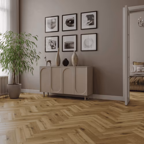 Кварцвиниловый SPC ламинат Norland Parquet S Opal 1055-12 венгерская елка 600×125×4