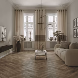 Кварцвиниловый SPC ламинат Norland Parquet S Vienna 1055-16 венгерская елка 600×125×4