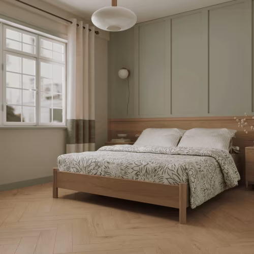 Кварцвиниловый SPC ламинат Norland Parquet S Atlas 1055-21 венгерская елка 600×125×4