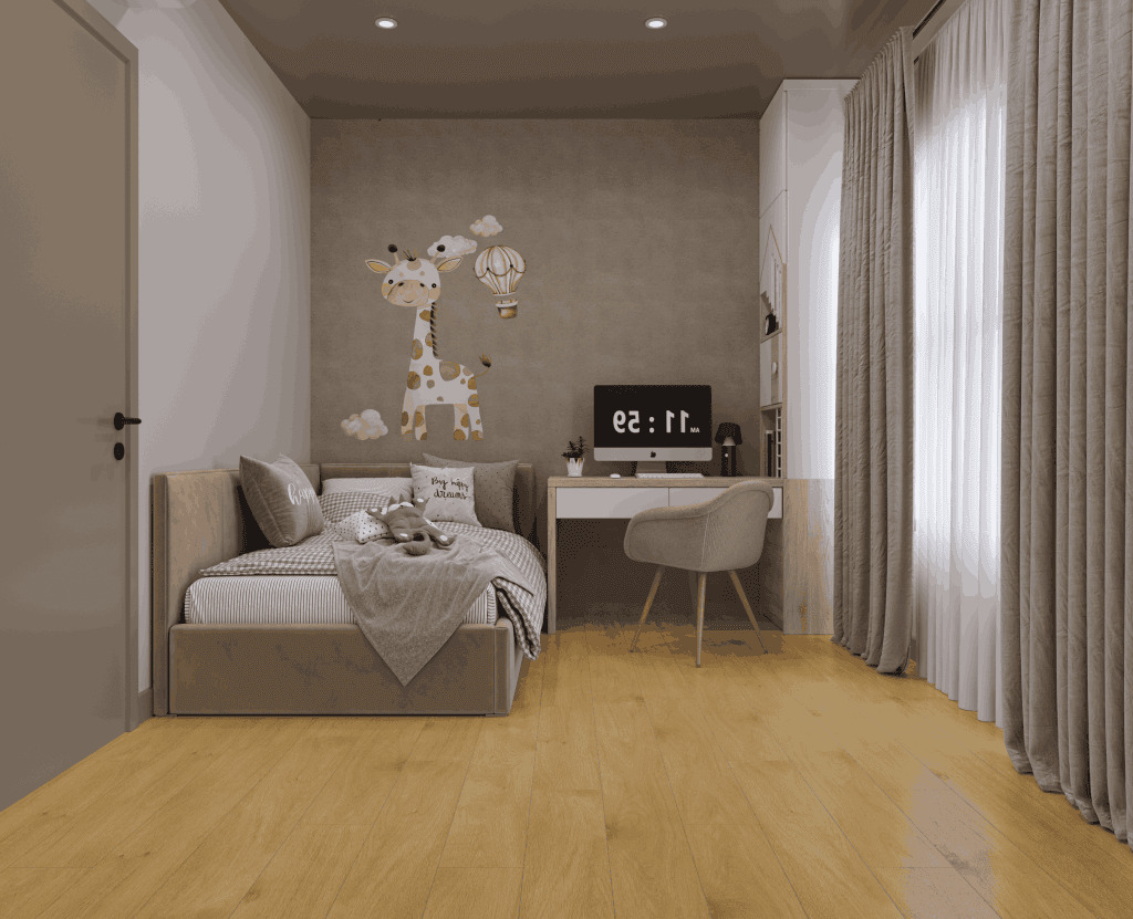 Ламинат Norland Elegant 10 Дуб Мальта LF305-12 1220×198×10 фото в интерьере