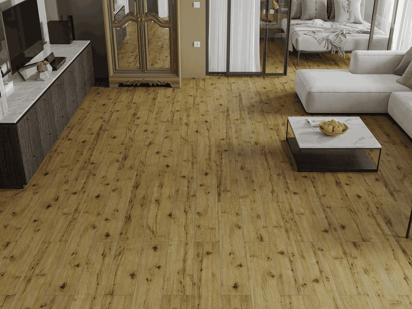 Ламинат Norland Elegant 10 Дуб Скай LF305-14 1220×198×10 фото в интерьере Ламинат Norland Elegant 10 Дуб Скай LF305-14 1220×198×10 фото в интерьере