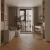 Ламинат Norland Herringbone Elegant Дуб Наксос LF303-36 венгерская елка 600×100×8 фото в интерьере