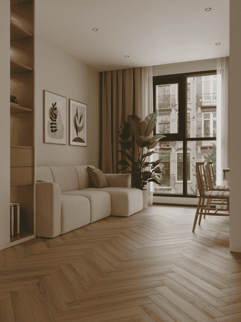 Ламинат Norland Herringbone Elegant Дуб Наксос LF303-36 венгерская елка 600×100×8 фото в интерьере Ламинат Norland Herringbone Elegant Дуб Наксос LF303-36 венгерская елка 600×100×8 фото в интерьере