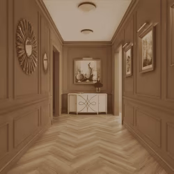 Ламинат Norland Herringbone Elegant Strong Дуб Тинос LF304-38 венгерская елка 600×100×12