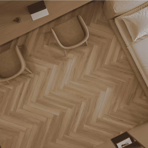 Ламинат Norland Herringbone Elegant Дуб Босна LF303-39 венгерская елка 600×100×8