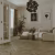 Ламинат Norland Herringbone Elegant Дуб Элла LF303-41 венгерская елка 600×100×8 фото в интерьере