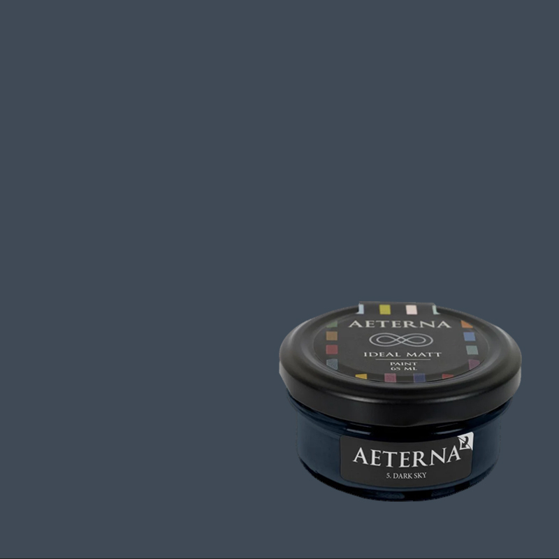 Краска Aeterna цвет Dark Sky 5 Ideal Matt 0,065 л