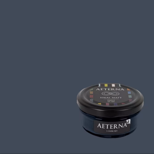 Краска Aeterna цвет Dark Sky 5 Ideal Matt 0,065 л