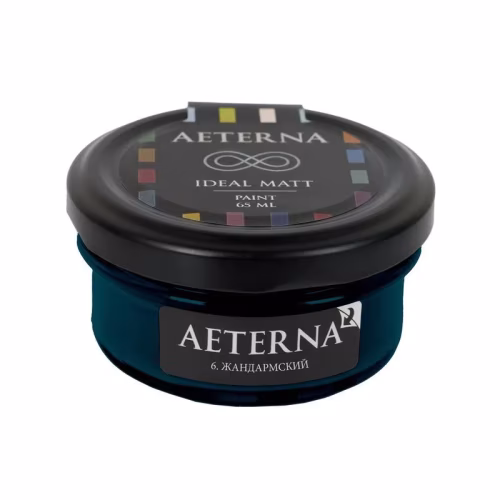 Краска Aeterna цвет Жандармский 6 Ideal Matt 0,065 л