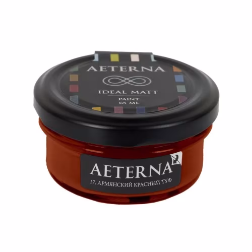 Краска Aeterna цвет Армянский Красный Туф 17 Ideal Matt 0,065 л