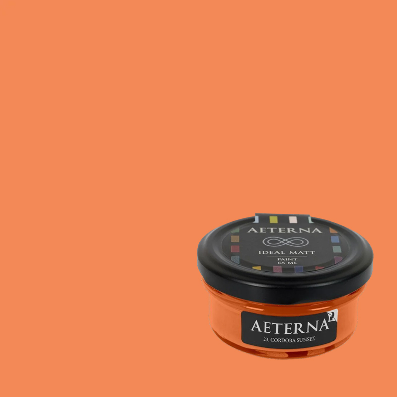 Краска Aeterna цвет Cordoba Sunset 23 Ideal Matt 0,065 л