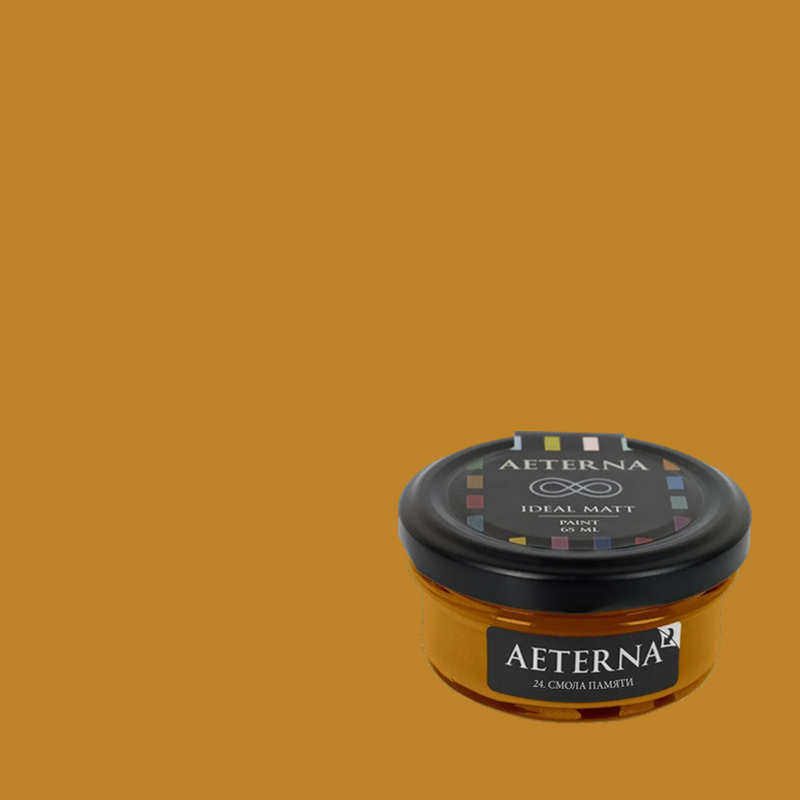 Краска Aeterna цвет Смола Памяти 24 Ideal Matt 0,065 л