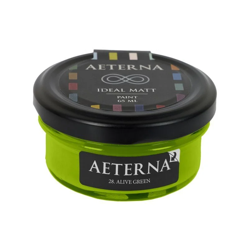 Краска Aeterna цвет Alive Green 28 Ideal Matt 0,065 л