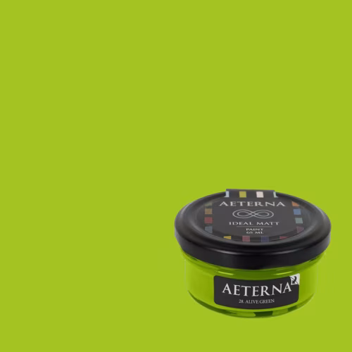 Краска Aeterna цвет Alive Green 28 Ideal Matt 0,065 л