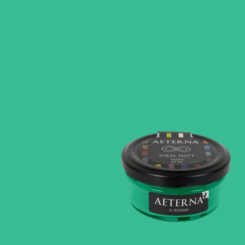 Краска Aeterna цвет Зеленый 32 Ideal Matt 0,065 л