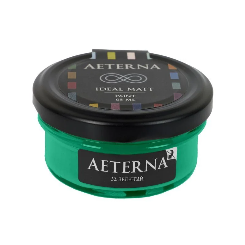 Краска Aeterna цвет Зеленый 32 Ideal Matt 0,065 л
