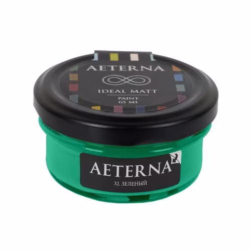Краска Aeterna цвет Зеленый 32 Ideal Matt 0,065 л