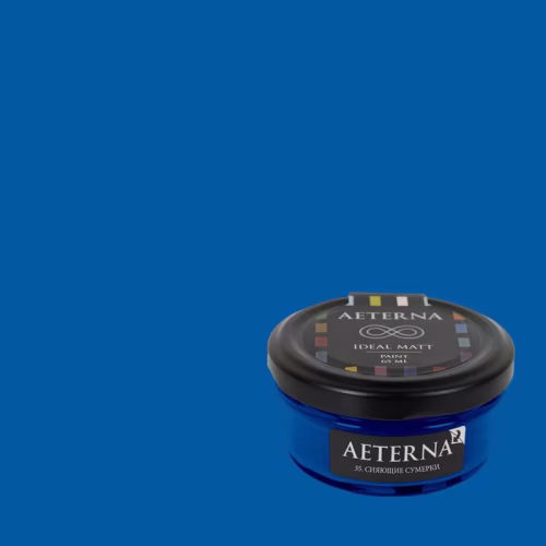 Краска Aeterna цвет Сияющие Сумерки 35 Ideal Matt 0,065 л