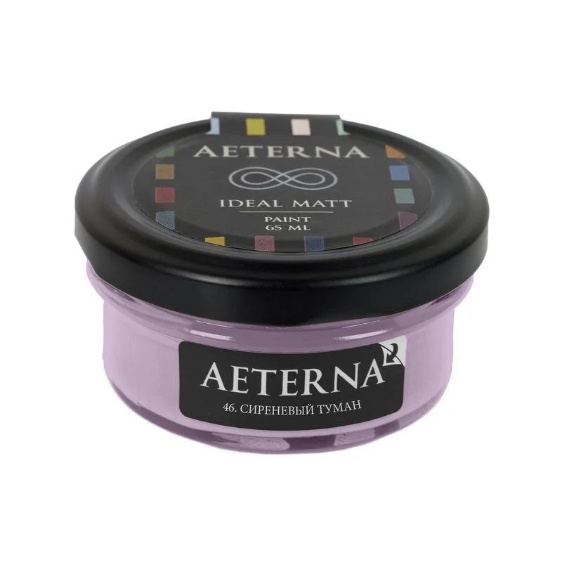 Краска Aeterna цвет Сиреневый Туман 46 Ideal Matt 0,065 л