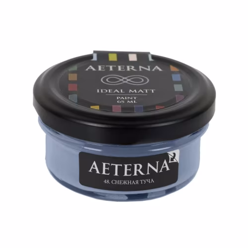 Краска Aeterna цвет Снежная Туча 48 Ideal Matt 0,065 л