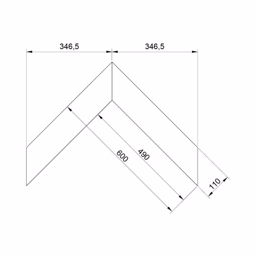 Инженерная доска Lab Arte Chevron Pro Дуб лак LMFN14110600Uls40Zerl натур французская елка 490×110×14