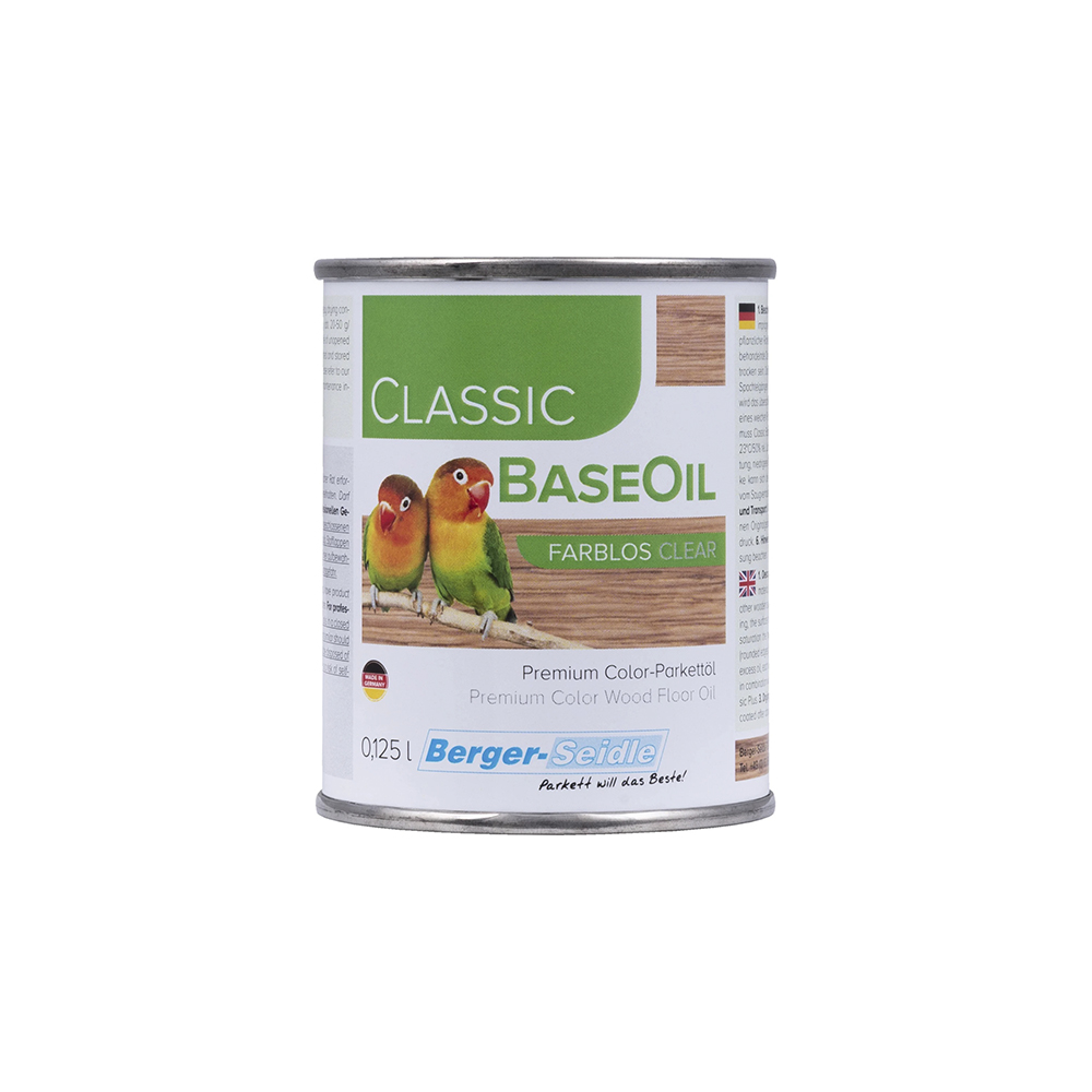 Масло для пола Berger-Seidle Classic BaseOil Farblos Clear Бесцветное полуматовое 0,125 л