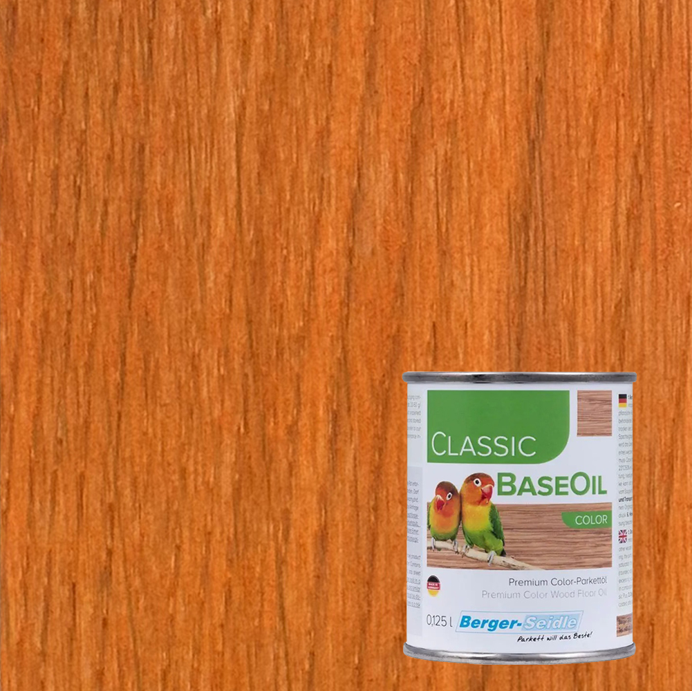 Масло для пола Berger-Seidle Classic BaseOil Color цвет Orange полуматовое 0,125 л