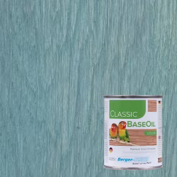 Масло для пола Berger-Seidle Classic BaseOil Color цвет Pastel Turquoise / Pastellturkis полуматовое 0,125 л