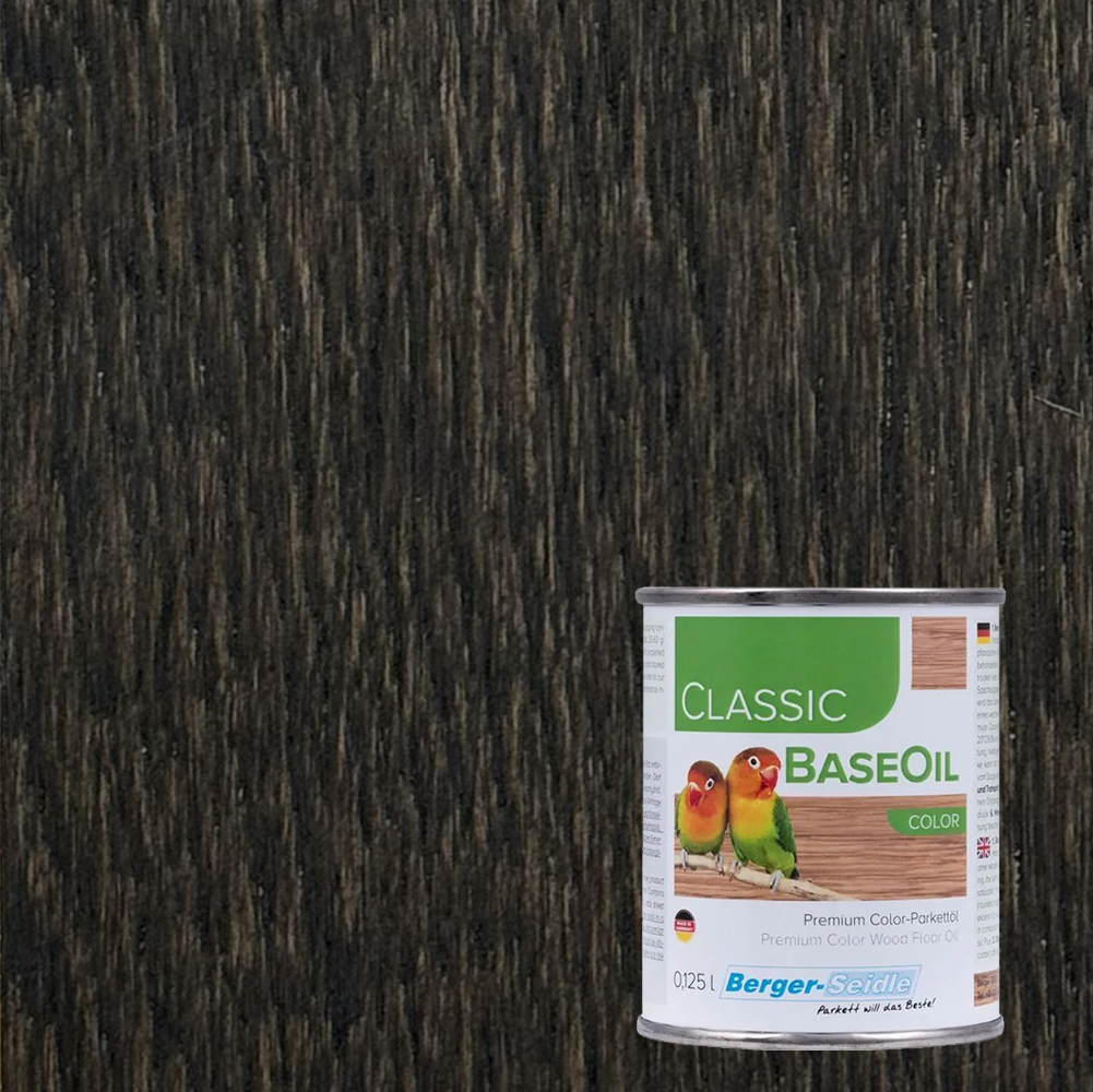 Масло для пола Berger-Seidle Classic BaseOil Color цвет Black / Schwarz полуматовое 0,125 л