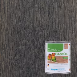 Масло для пола Berger-Seidle Classic BaseOil Color цвет Basalt Grey / Basaltgrau полуматовое 0,125 л