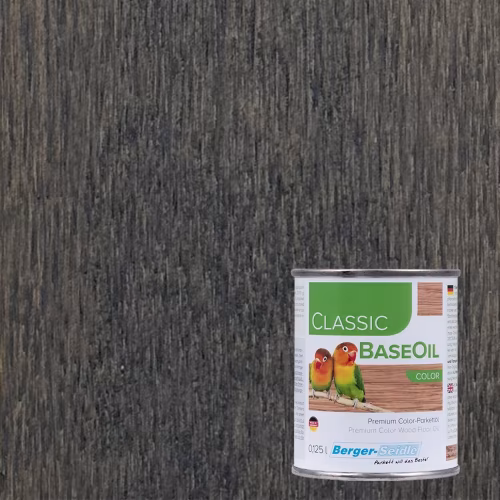 Масло для пола Berger-Seidle Classic BaseOil Color цвет Basalt Grey / Basaltgrau полуматовое 0,125 л