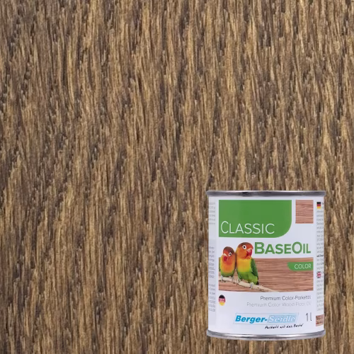 Масло для пола Berger-Seidle Classic BaseOil Color цвет Oak Old / Eiche Rustikal полуматовое 1 л