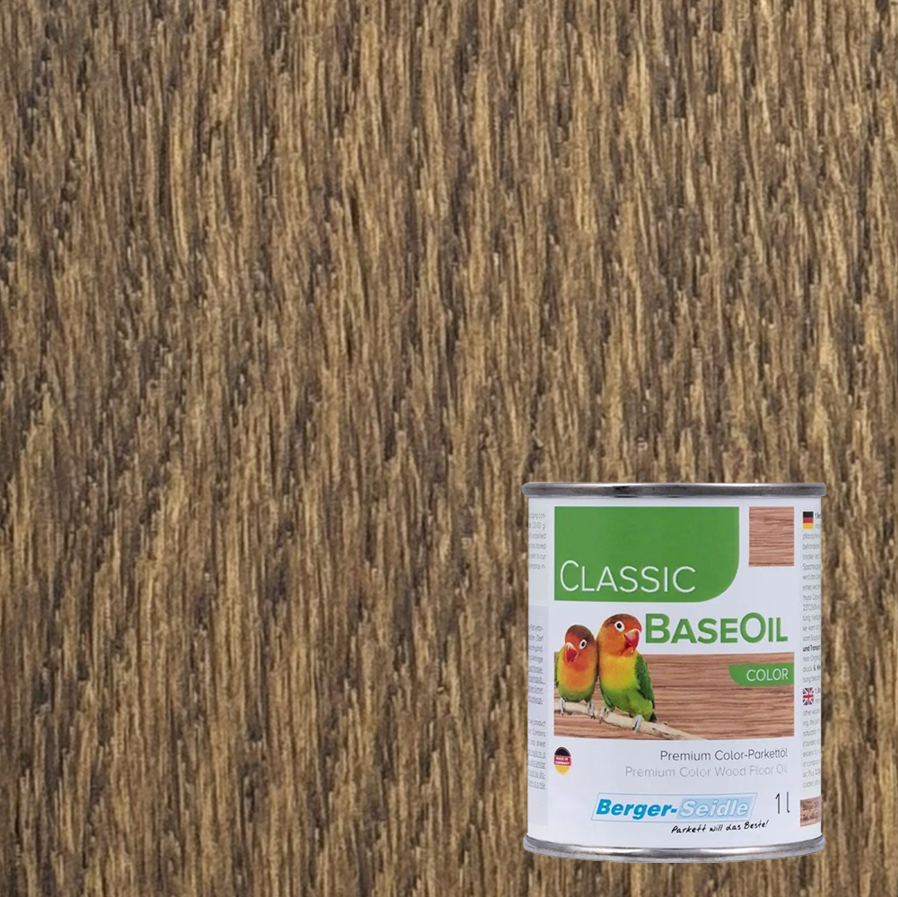 Масло для пола Berger-Seidle Classic BaseOil Color цвет Oak Old / Eiche Rustikal полуматовое 1 л