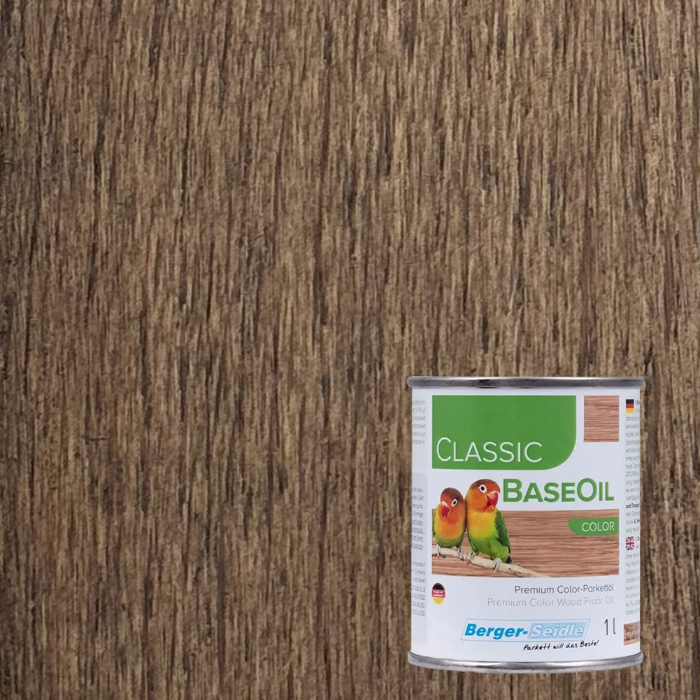 Масло для пола Berger-Seidle Classic BaseOil Color цвет Walnut / Nussbaum полуматовое 1 л