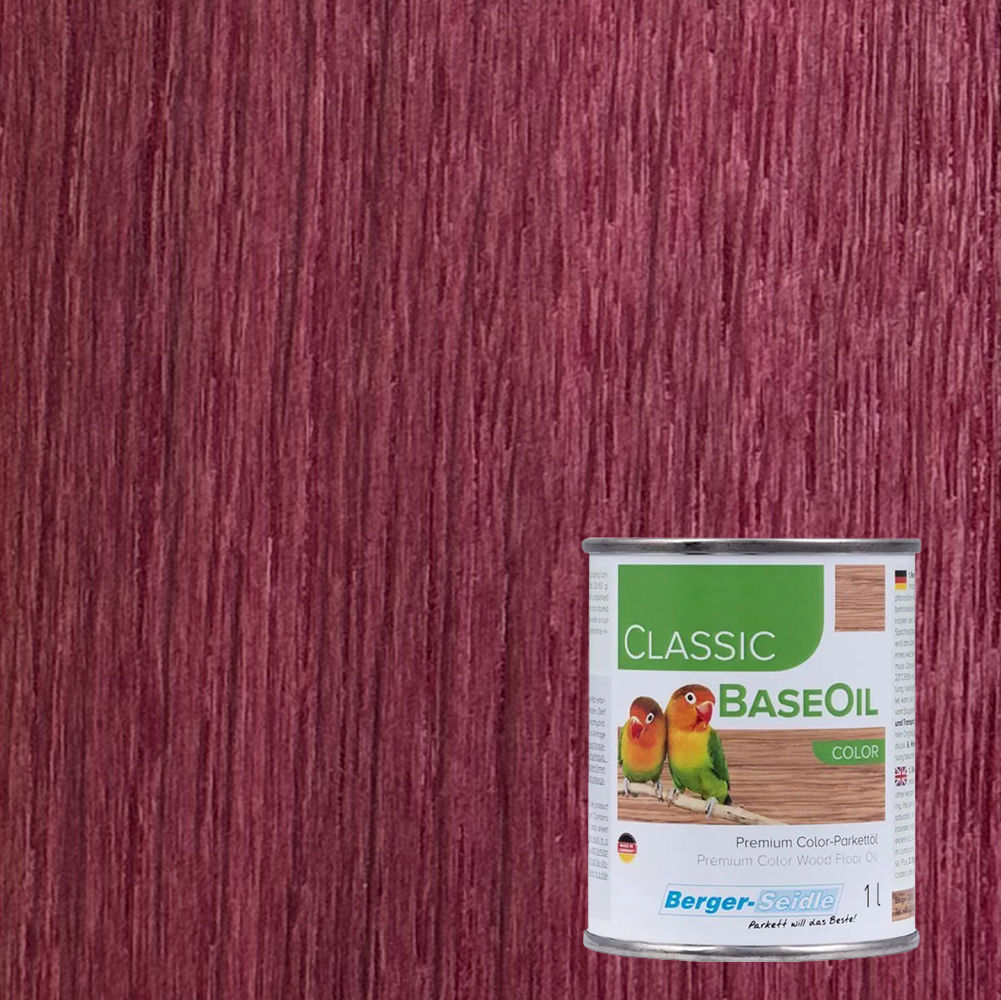 Масло для пола Berger-Seidle Classic BaseOil Color цвет Violet / Violett полуматовое 1 л