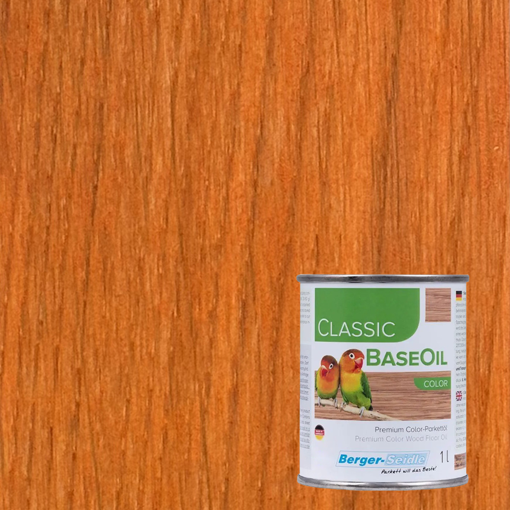 Масло для пола Berger-Seidle Classic BaseOil Color цвет Orange полуматовое 1 л