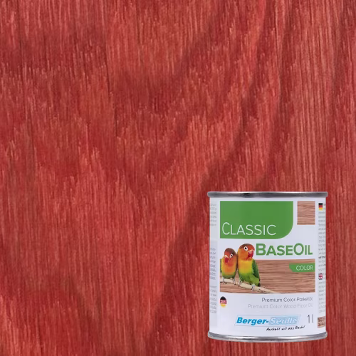 Масло для пола Berger-Seidle Classic BaseOil Color цвет Red / Rot полуматовое 1 л