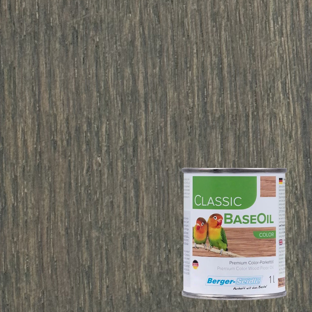 Масло для пола Berger-Seidle Classic BaseOil Color цвет Green Grey / Grungrau полуматовое 1 л