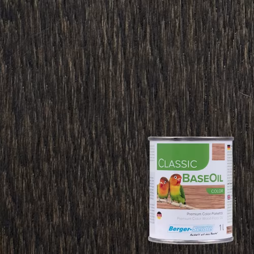 Масло для пола Berger-Seidle Classic BaseOil Color цвет Black / Schwarz полуматовое 1 л