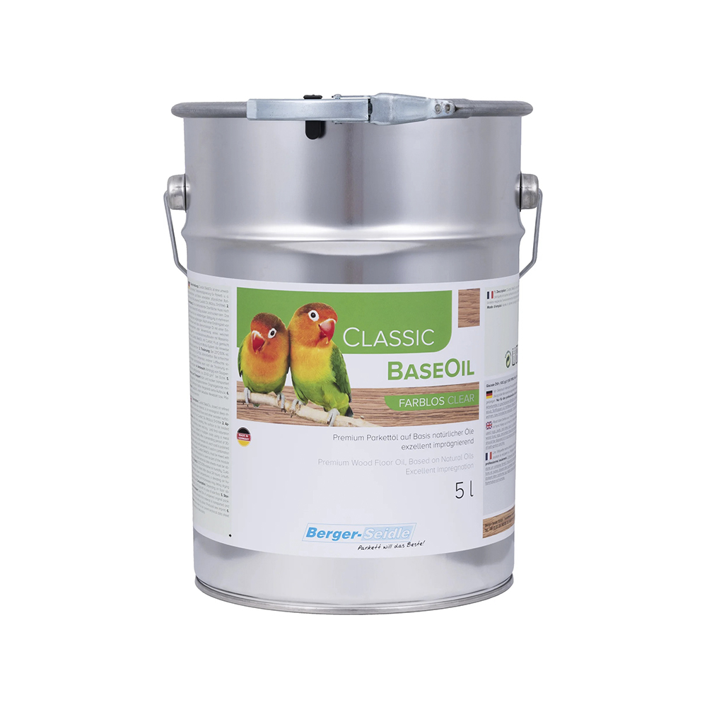 Масло для пола Berger-Seidle Classic BaseOil Farblos Clear Бесцветное полуматовое 5 л