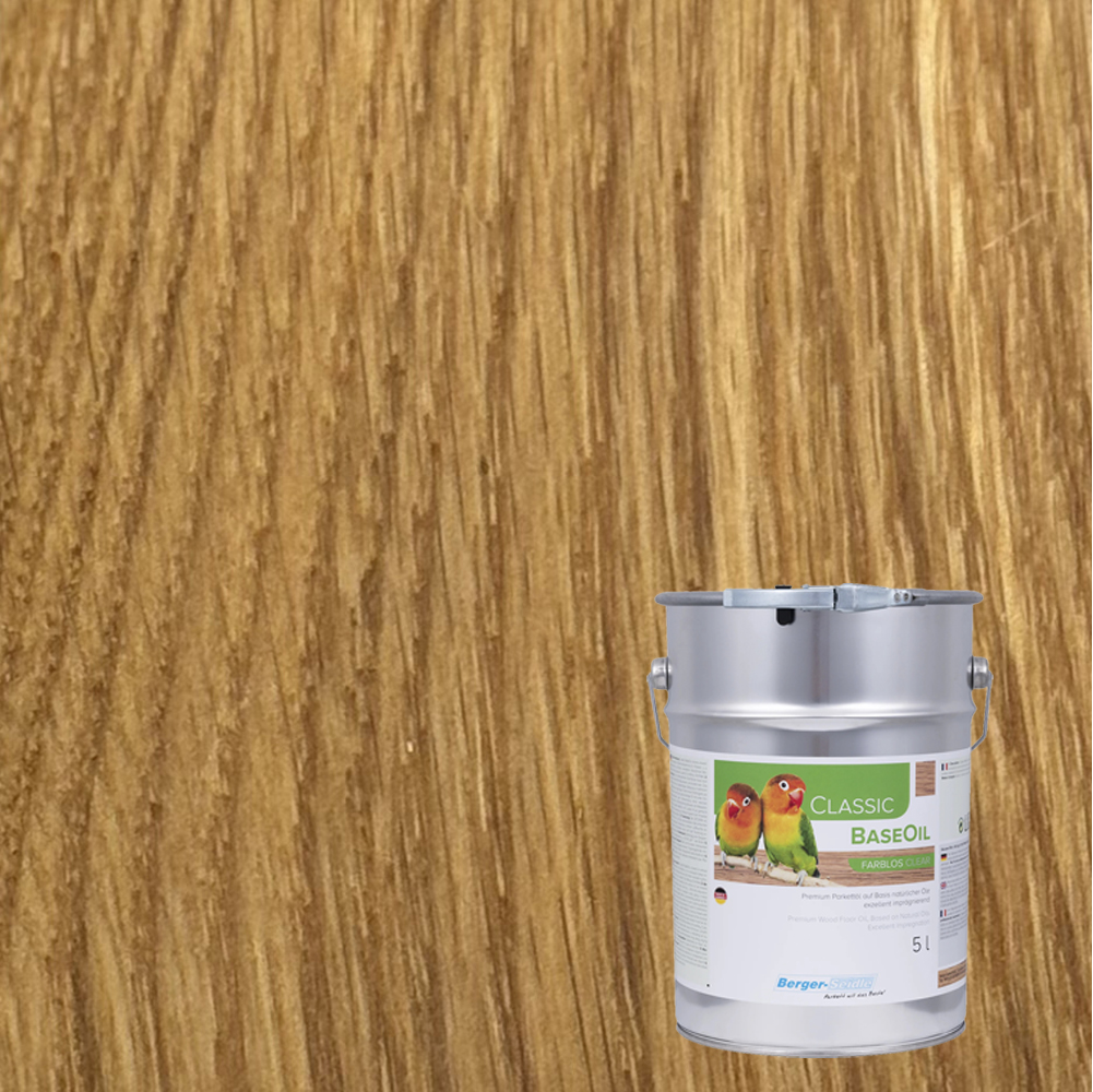 Масло для пола Berger-Seidle Classic BaseOil Farblos Clear Бесцветное полуматовое 5 л