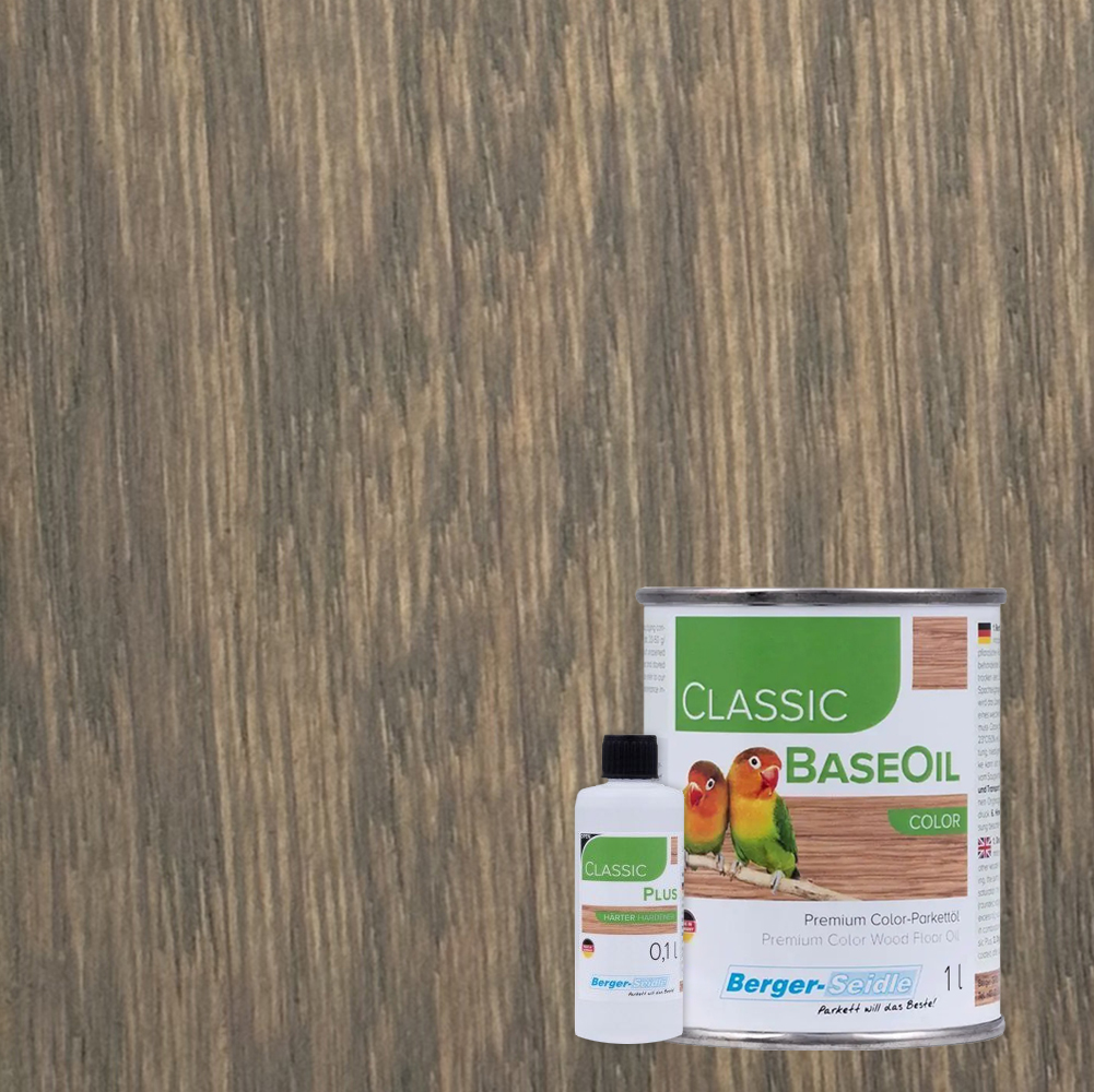 Масло для пола Berger-Seidle Classic BaseOil Color 2K цвет Olive полуматовое 1,1 л