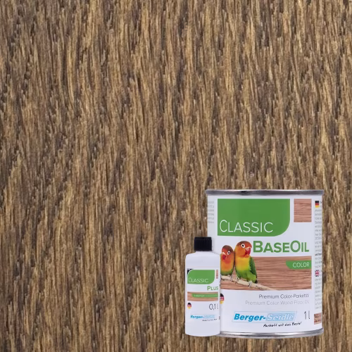 Масло для пола Berger-Seidle Classic BaseOil Color 2K цвет Oak Old / Eiche Rustikal полуматовое 1,1 л