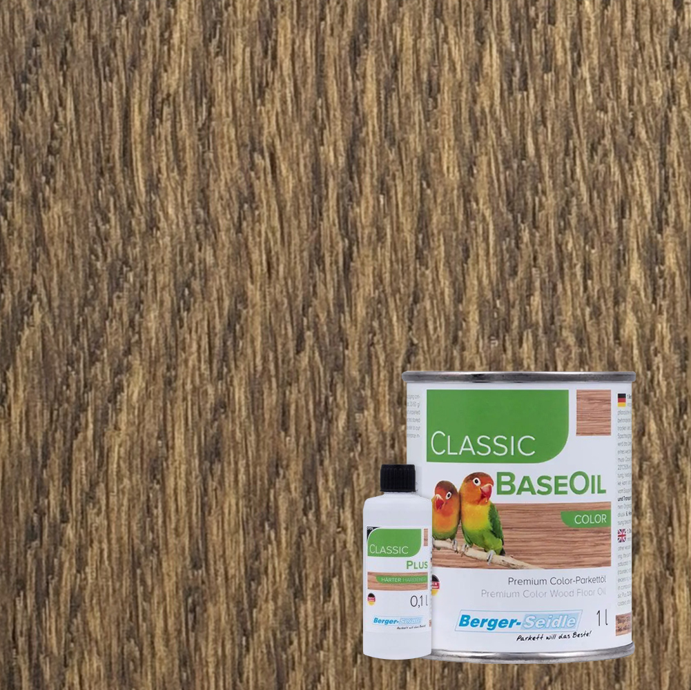 Масло для пола Berger-Seidle Classic BaseOil Color 2K цвет Oak Old / Eiche Rustikal полуматовое 1,1 л
