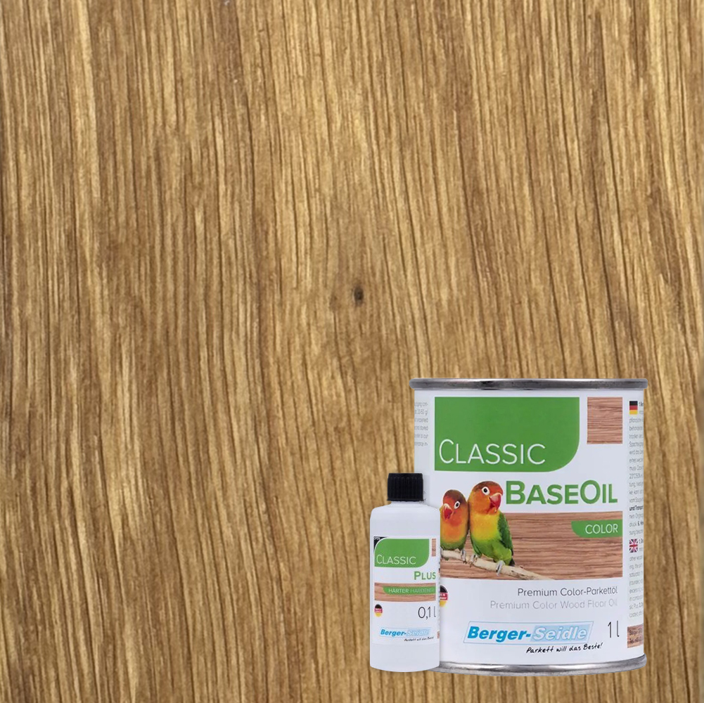 Масло для пола Berger-Seidle Classic BaseOil Color 2K цвет Azobe полуматовое 1,1 л