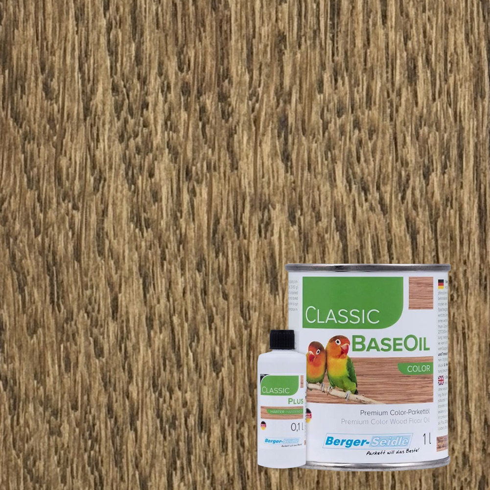 Масло для пола Berger-Seidle Classic BaseOil Color 2K цвет Smoke / Rauch полуматовое 1,1 л
